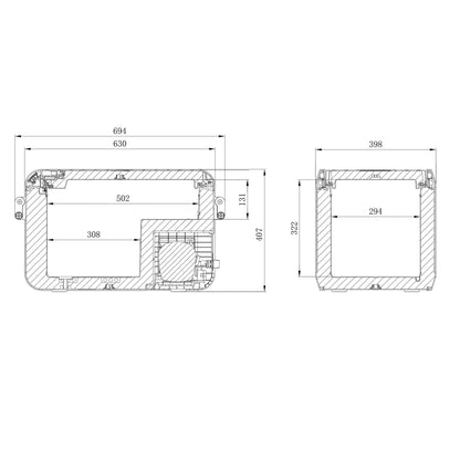 Nevera portátil Dometic CFX3-35